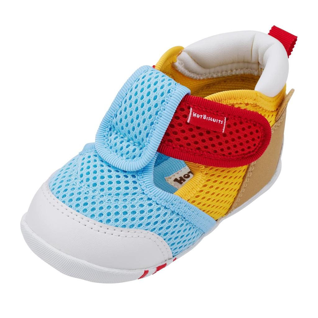 MIKIHOUSE HOT BISCUITS First Baby Boys and Shoes, Shoes, Girls, Kids' Clothing, Sax, 12.5cm, 72-9301-493