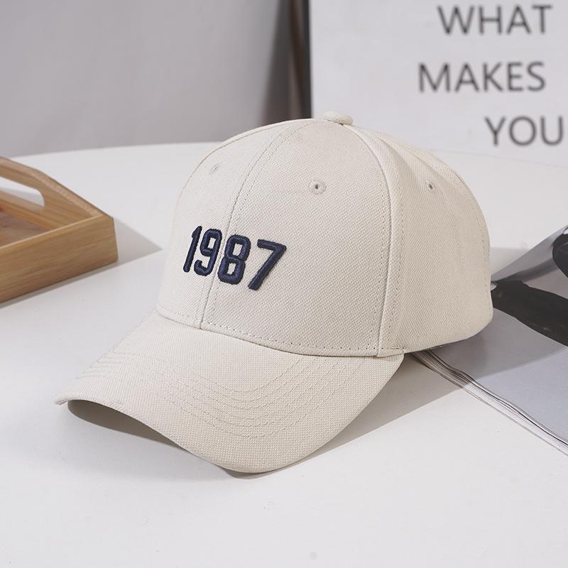 Fashion Hat Women's Summer Deep Top Hardtop Baseball Cap Korean Edition Tide Letter Embroidery Shade Cap