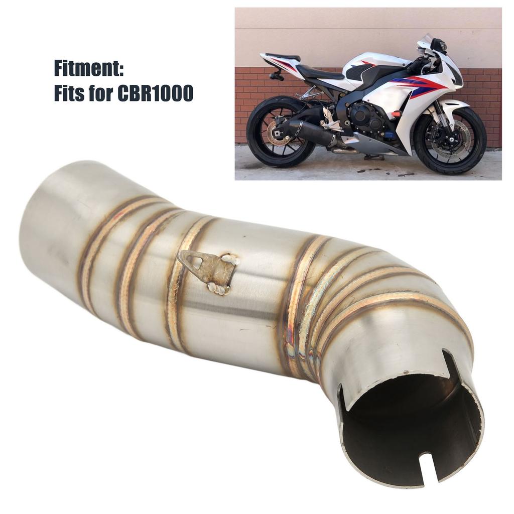 Exhaust Middle Link Pipe Stainless Steel Exhaust System Mid Connection Tube for CBR1000