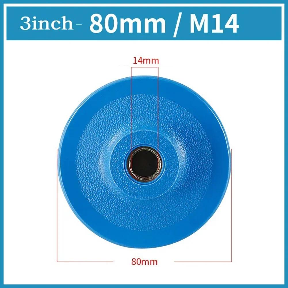 3 4inch Polishing Pad Sanding Disc Backing Pad Disc Angle Grinder Tray Sandpaper Hook-Loop Backed Plate Abrasive
