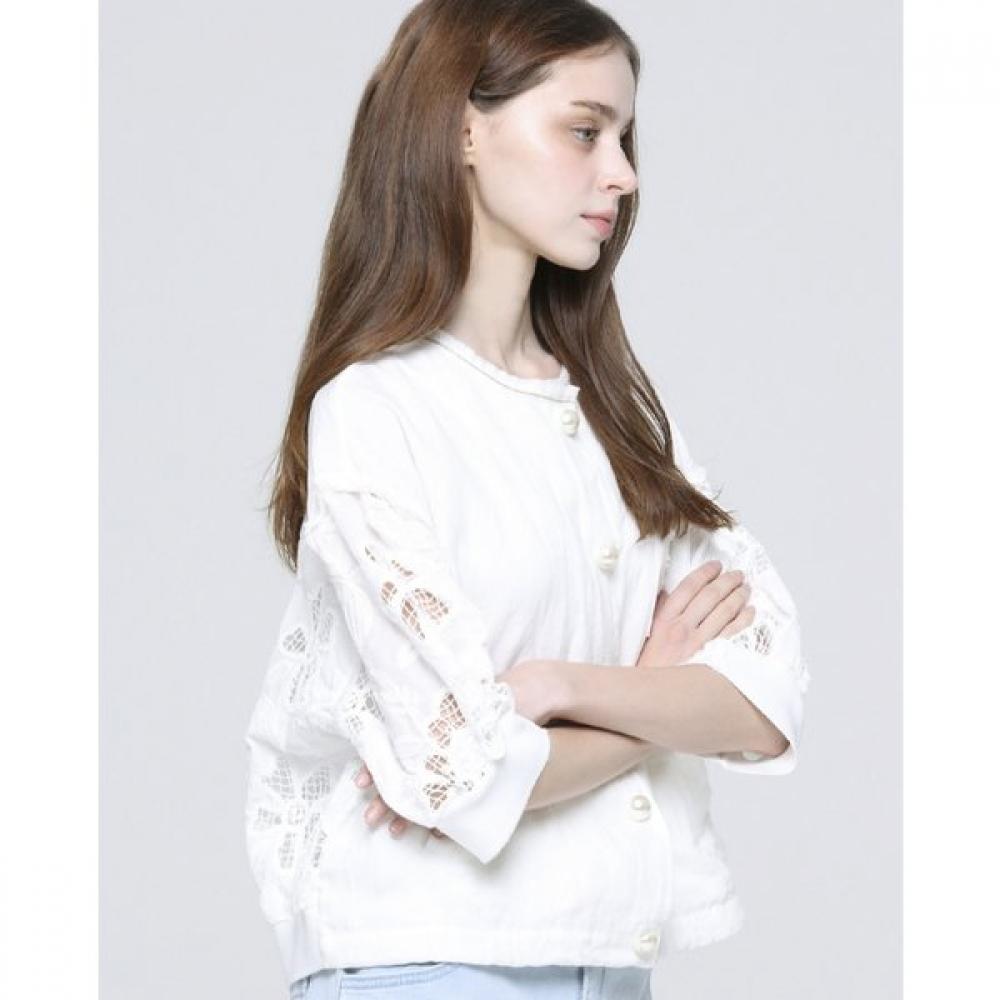 Son Jung Wan Women S Linen Lace Beading Jacket Zdj6262081