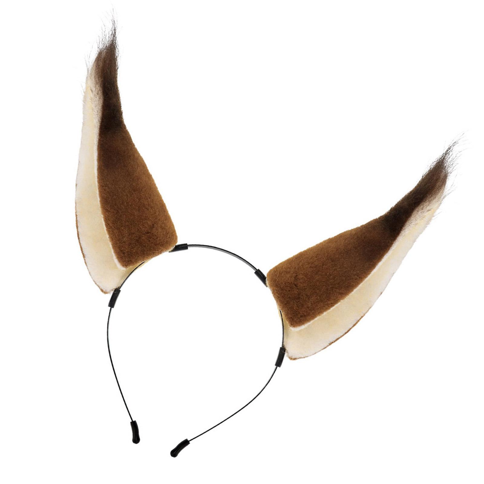 

Пушистые ушки белки косплей ободок для волос костюм аниме-персонажа Хэллоуин головной убор ролевая игра ободок для волос фото аксессуар