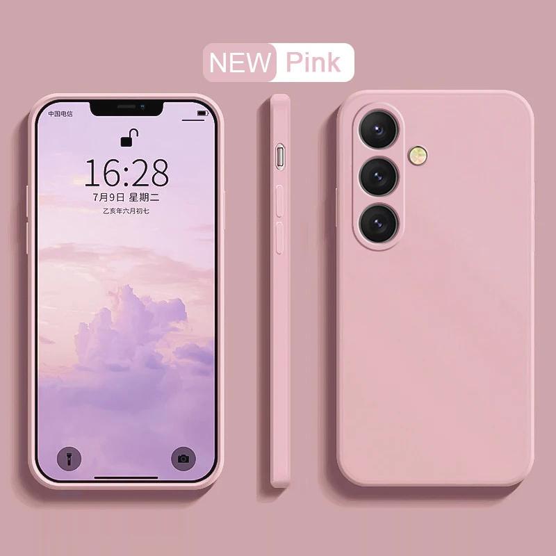 S25 S24 S23 Ultra Case Soft Liquid Silicone Phone Case For Samsung Galaxy S25 S24 S23 S22 Ultra Plus S23Ultra S24Ultra Cases