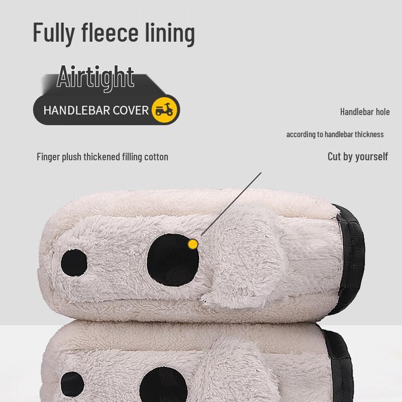 Winter Waterproof Reflective Electric Handlebar Mitts