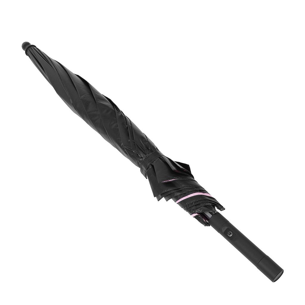 Portable Umbrella with Fan USB Rechargeable 2600mAh Power Bank Sun and Rain Umbrella Folding Compact Umbrella for Hot