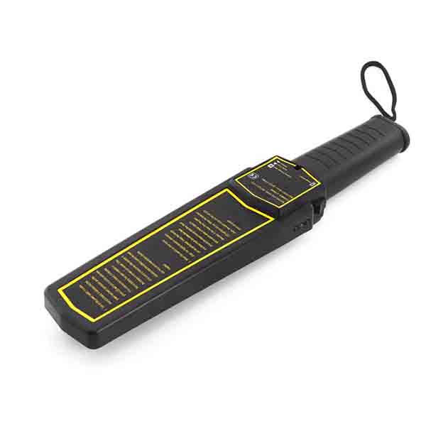 Handmetalldetektor für Sicherheitszwecke mit Audio- und Vibrationsalarm