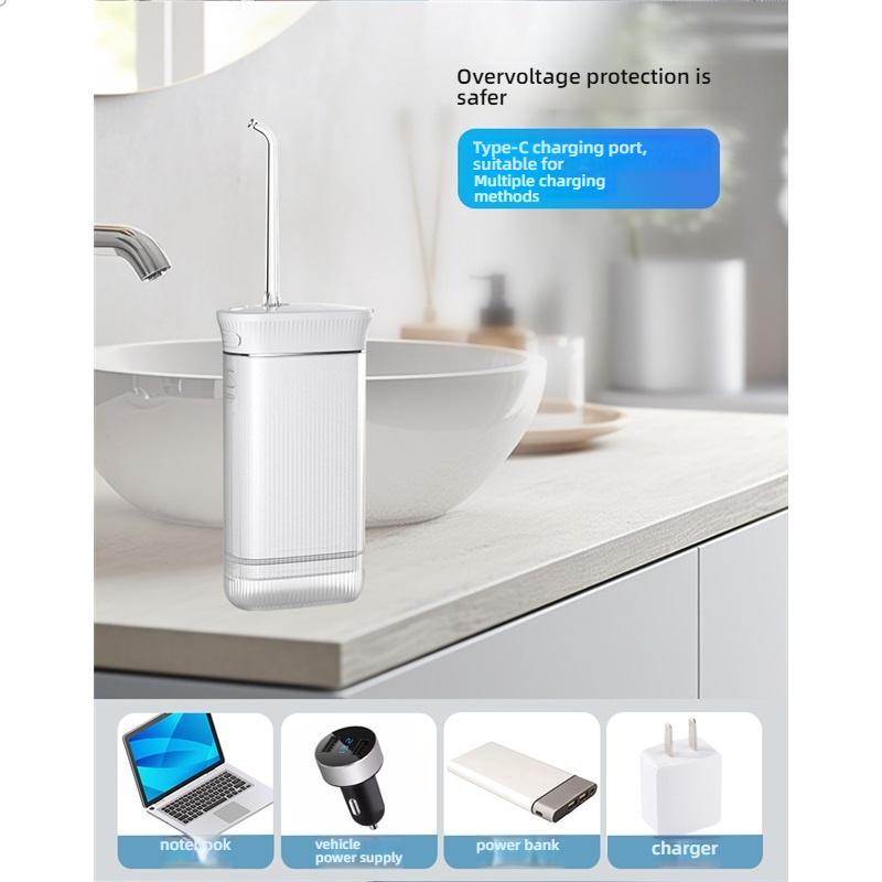 Portable Dental Rinser, Electric Smart Scaler, Calculus Remover, Suitable for Oral Water and Flossing