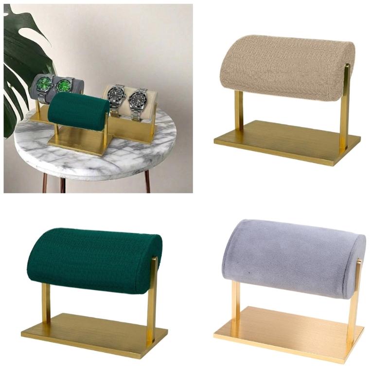 Convenient Bracelet Display Stand Holder Practical Plush Bracelet Jewelry Stand Rack for Watch and Bracelet Presentation