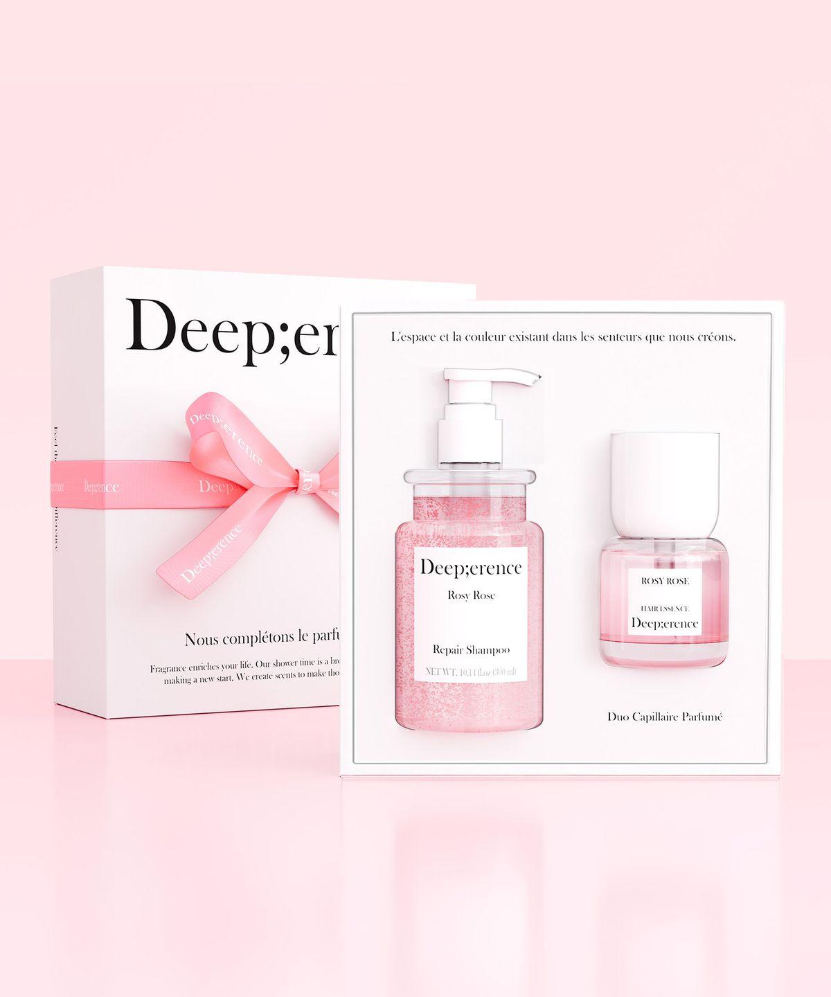 Select one Perfume Hair Shampoo & Hair Oil Essence Duo Set Rosie Rose