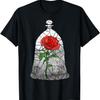 Disney Beauty & The Beast Inner Stained Glass Graphic T-S T-Shirt