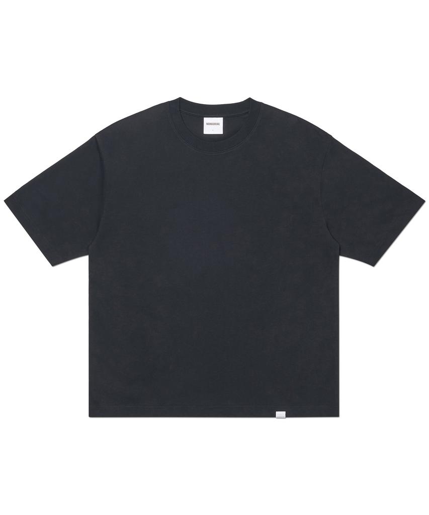 Nomaenyueol Nm Plain Crop T-Shirt - Black