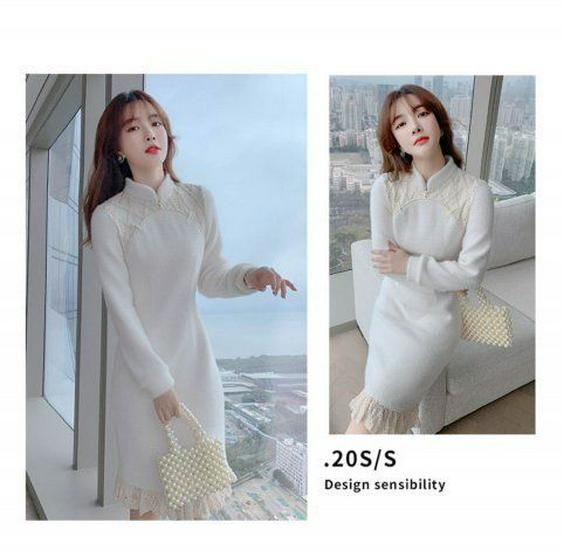 Winter 2025 Chinese-Style Petite Cheongsam: Elegant, Slimming Inner Layer Skirt