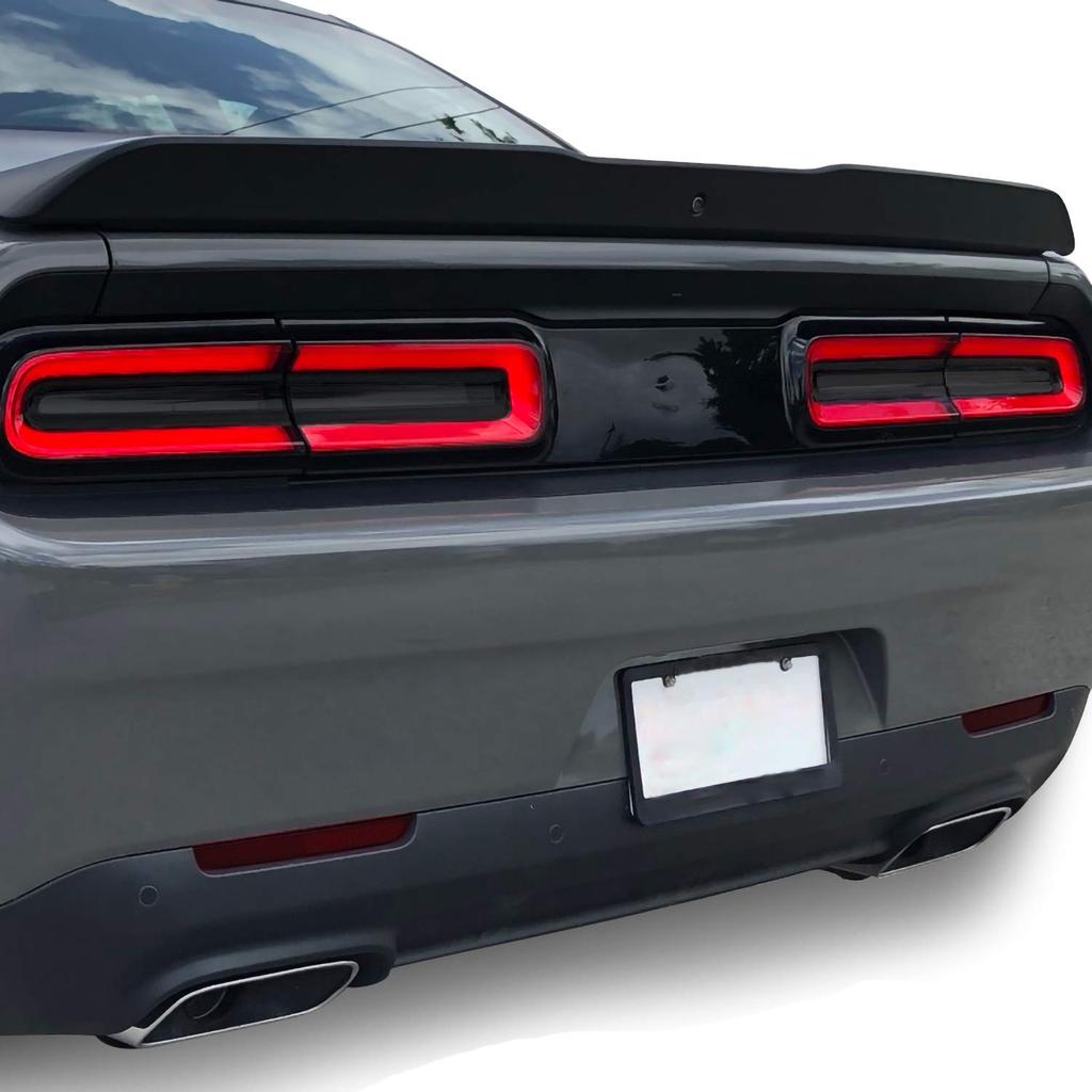 BOGAR TECH DESIGNS Tail Side and Rear Reflector Tint Kit for Dodge Challenger Dark Smoke Light, Marker, 2015-2024,