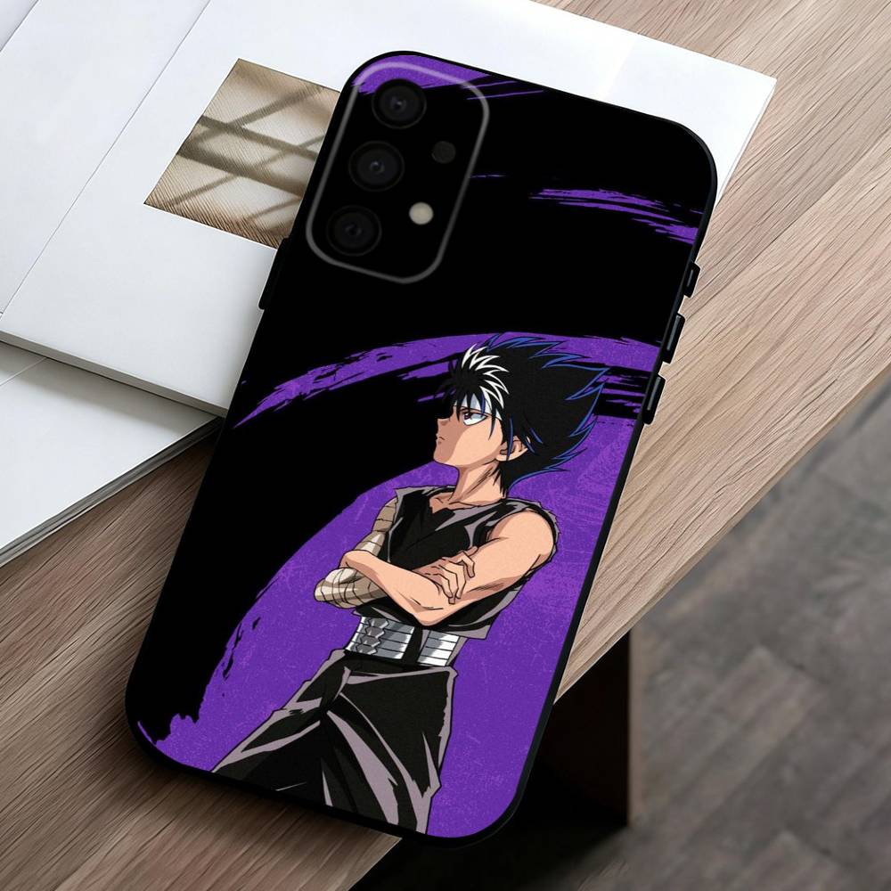 Anime Y-Yu Yu H-Hakusho-O Phone Case For Samsung Galaxy A73,A72,A71,A70,A53,A52,A51,Others Soft Black Shell