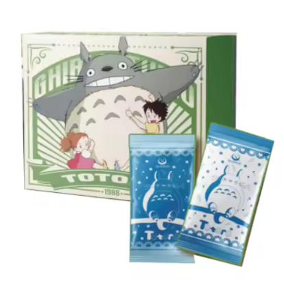 Genuine Hayao Miyazaki Anime Collection Card Chihiro and Chihiro Haal Mobile Castle Card Children Toys Christmas Gift