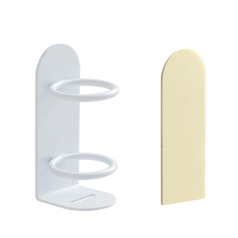 Wall Mounted Bathroom Organizer Modern Rustproof Iron Storage Shelf For Electric Toothbrush Shaver Accessories