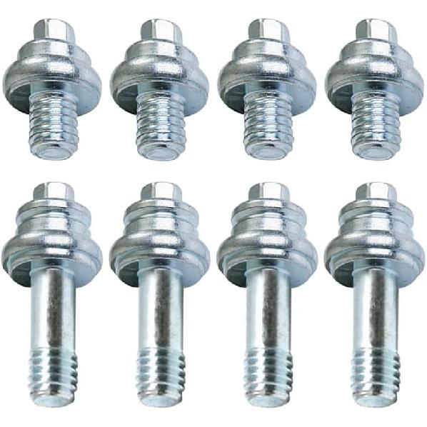 Side Post Battery Terminal Bolt Stud, 3/8  Standard Battery Side Post Extender Stud for GM Post (4 Pairs) 4 Pair