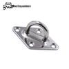 304 Stainless Steel Eye Plate Diamond Fixed Buckle for Sun Shade Sail & Boat Hardware Accessories