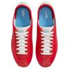 Nike Cortez Leather University Red University Blue Perforated Swoosh Women's Sneakers HQ1841-600