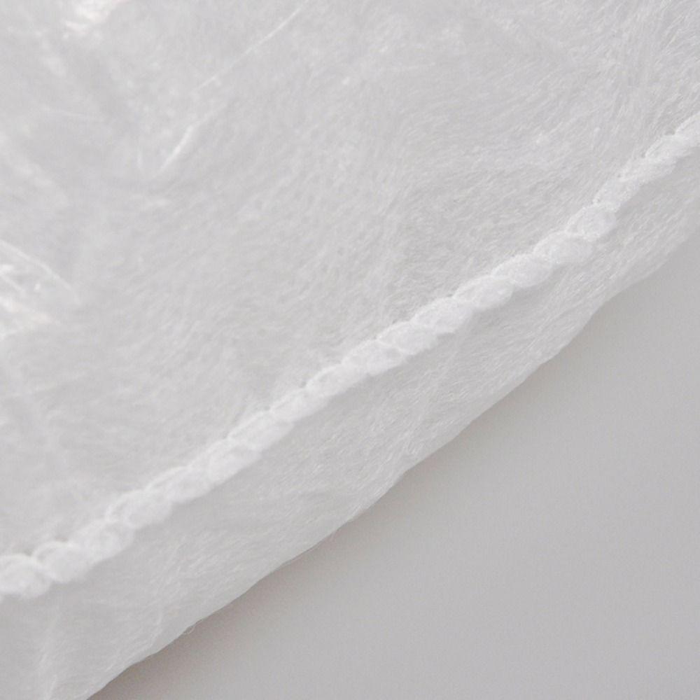 10Pcs /Pack Disposable U-shaped Pillowcase White Travel Pillowcase Durable Face Rest Cradle Covers