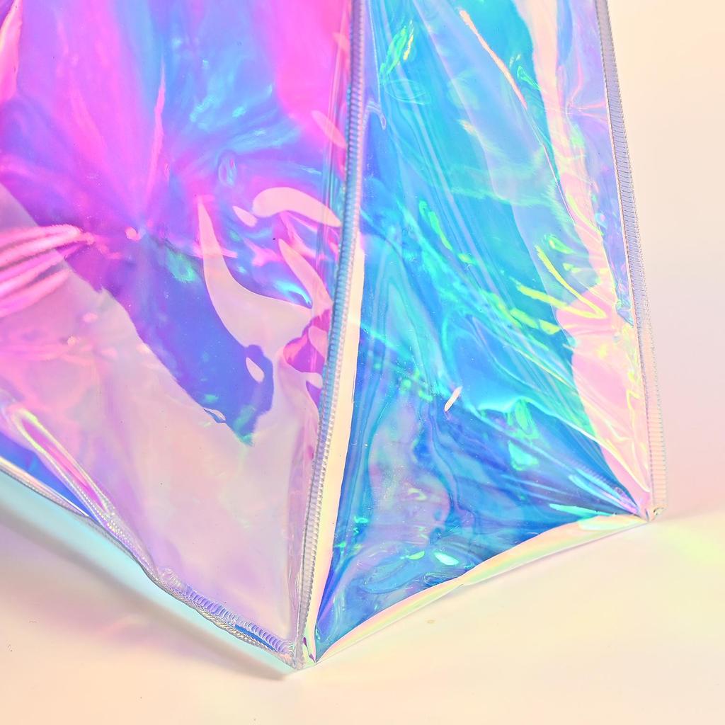 Customized PVC Laser Handbags: Stylish High-Grade Fantasy Gift Bags with Logo