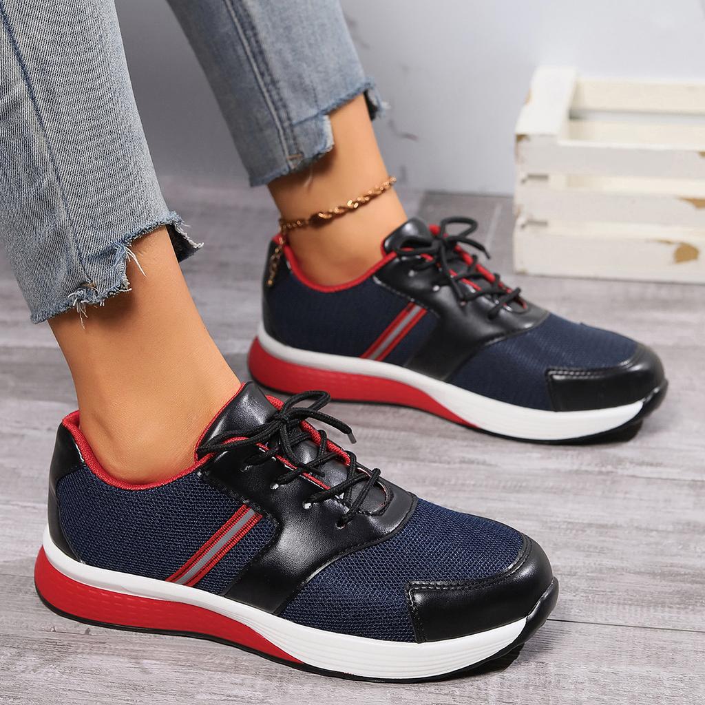 Single shoes women's spring new large size platform women's shoes size 43 single shoes sports style women's shoes