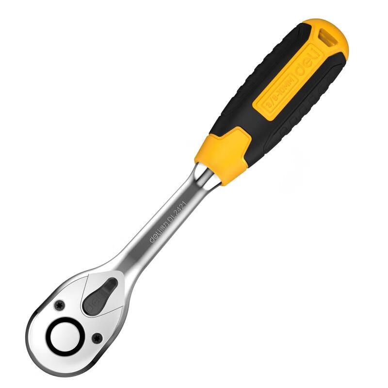 Deli DL2421 10mm Straight Handle Ratchet Wrench 10mm