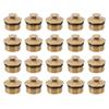 20PCS Brass Mist Nozzle Sprinkler G1/2 Male Thread Irrigation Mist Nozzle  Farmland Spraying