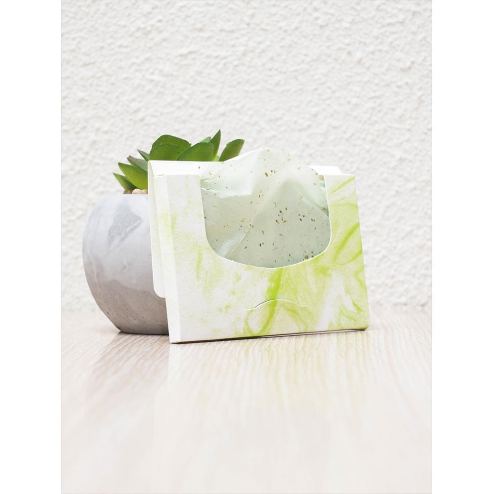 Daiso Green Tea Oil Paper 50 Sheets  Normal Type 