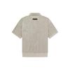 Fear of God Essentials Terry Polo Seal Unisex Tops Grey 125BT224053F