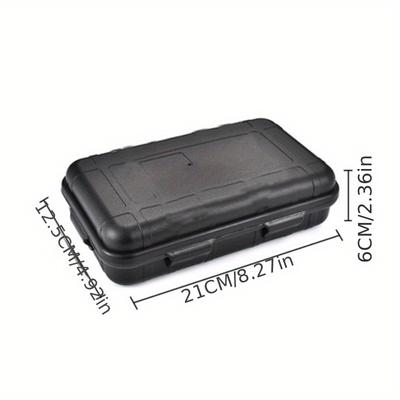 Outdoor Plastic Waterproof Sealed Survival Box Container Camping Outdoor Travel Storage Box