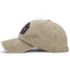 Stylish Korean Cotton Washed Baseball Cap For Men Women With Adjustable Size Sun Protection Features