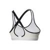 Li Ning Fitness Series Outdoor Casual Yoga Training Sports Bra Women Underwear Off-White AUBU052-1