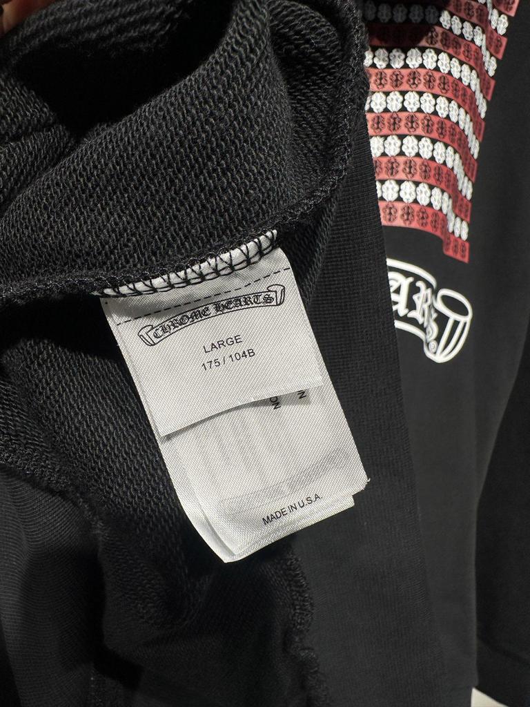 Cross-border Chrome Hearts 25SS Fall/Winter Printed Zipper Cardigan Unisex Casual Hoodie