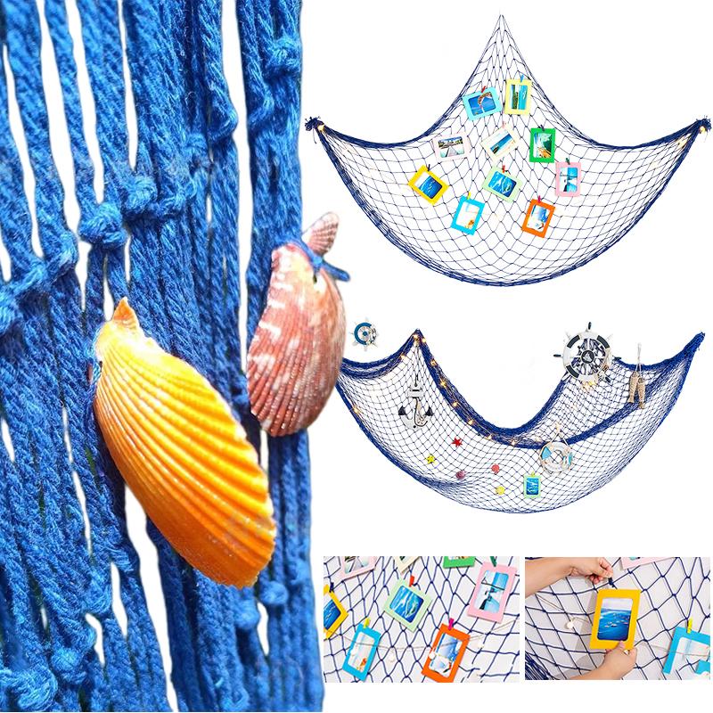 Rete da pesca, arazzi, studio, stanza degli oggetti di scena, decorazioni per la casa, adesivi marini, sopra il giardino, salvagente, artigianato nautico