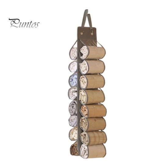 

Подвесная сумка для хранения одежды для йоги, 26 сеток, органайзер для одежды, решение для хранения одежды S серый