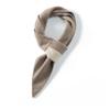 Women's Korean-Style Knitted Cashmere Scarf Set - Versatile, Warm & Protective for Winter