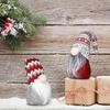 Christmas Gnomes Plush Decorations, Set Of 3 Handmade Swedish Gnomes Tomte, Scandinavian Santa Gnomes Elf