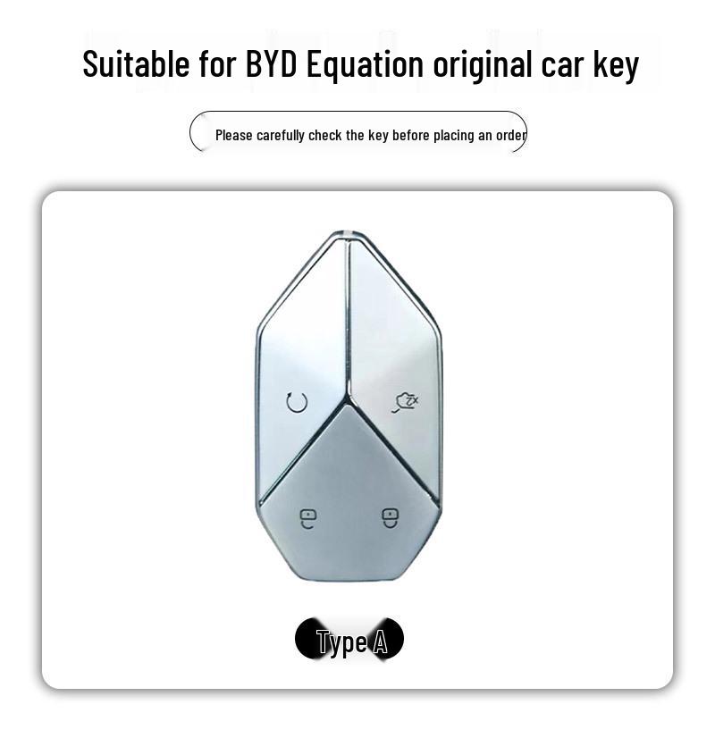 BYD Fangchengbao 5 Key Case for Baobao 3/5/7/8 - Men's/Women's Shell with Buckle