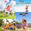 1Set Cartoon Butterfly & Eagle Kite For Kids - 164Ft/50M String With Handle - Summer Outdoor Flying Kite Toy For Children