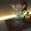 Set Decanter Lotus di Terza Generazione con Sei Bicchieri - Strumento per la Preparazione di Cocktail