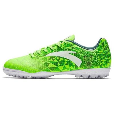 TF Turf Artificial Turf Slip Resistant Abrasion Resistant Soccer Shoes Men's Green White 912332201-1