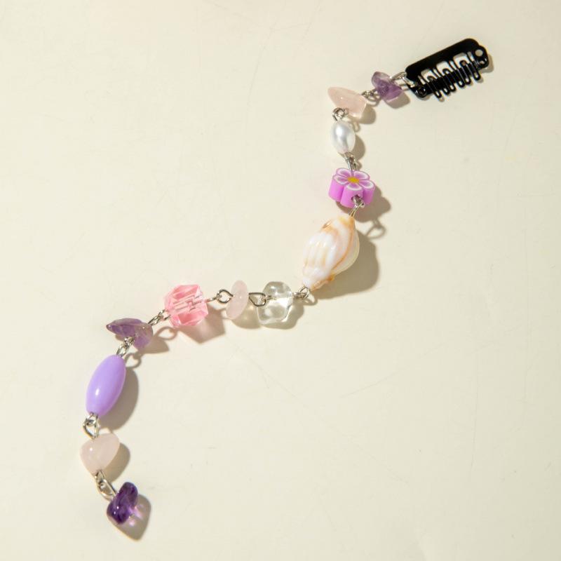 Accessories, Beach Conch Shell Braided Headwear Ins Punk Trend Braided Hair Dirty Braided Hair Accessories