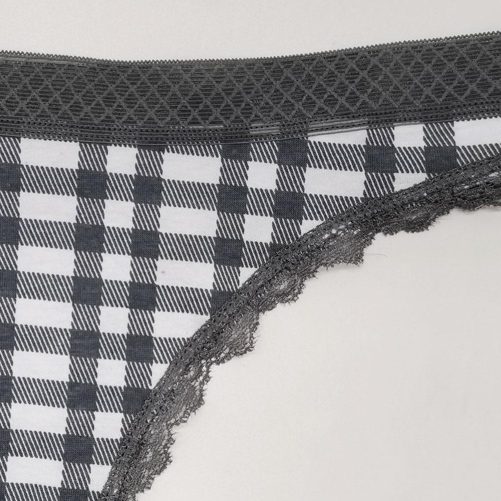 Damskie koronkowe stringi seksowne bawełniane majtki z niskim stanem kobiece stringi wygodna bielizna oddychające kalesony 6 sztuk/partia