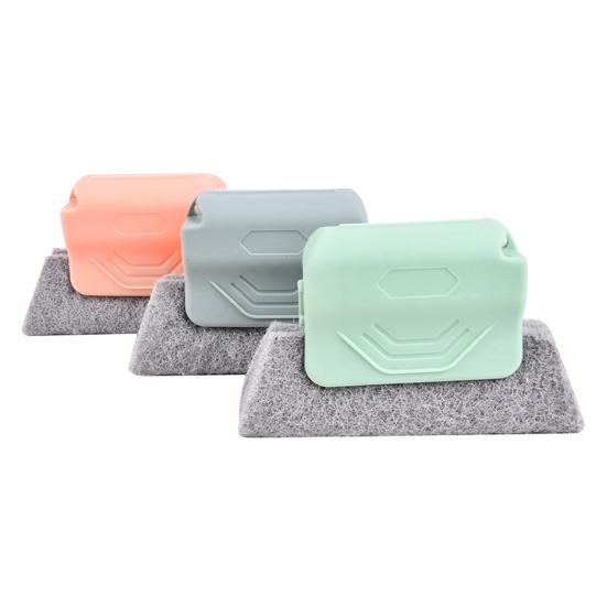 Window Track Cleaner Brush Compact Design Gap Cleaning Brush Hand-held Groove Cleaning Tools Window Cleaner