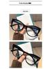 2025 Stylish Color Block Leopard Print Anti-Blue Light Photochromic Reading Glasses
