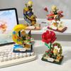 Little Prince Series Building Blocks Star Shake Car Construction Collection Ornament Children'S Assembly Puzzle Anime Gift
