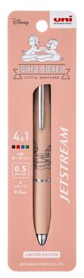 Mitsubishi Pencil Pen Jetstream Limited Edition Disney Chip Dale CD Coral MSXE516D5PCDC Multi-function 4&1 0.5 &