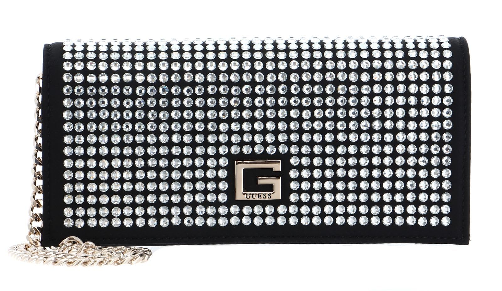 

Guess Gilded Glamour Xbody Clutch Shoulder Black Women s Bag,