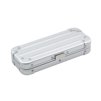 NEO KEEPR Aluminium-Federmäppchen, Leichtgewichtige Hartschale, Stoßfest, Stilvoll, Großes Fassungsvermögen, Schlichtes Design zur Aufbewahrung von Schreibwaren